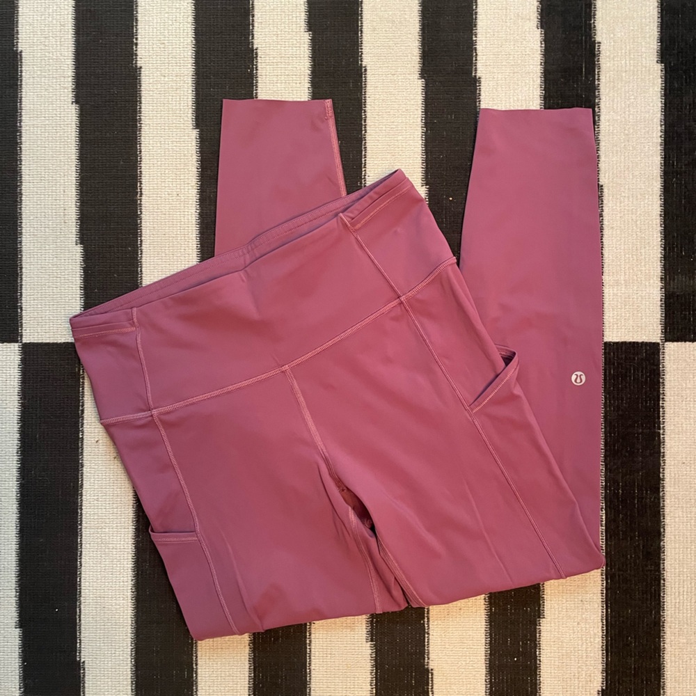 lululemon Fast and Free High-Rise Tight 25” - Picture 2 of 4